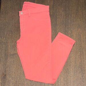 J Brand Women's Capri “Coral” Skinny Jeans - Size 28